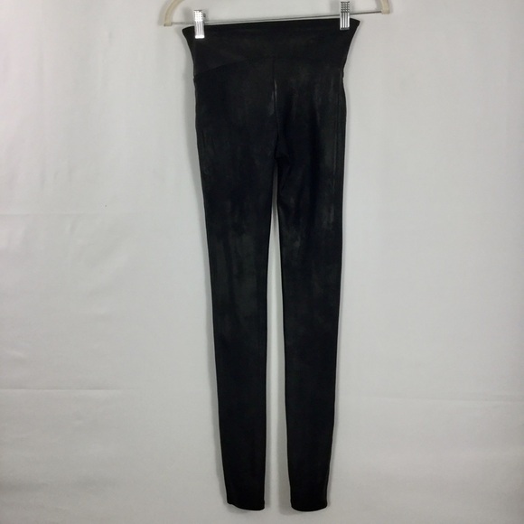 Spanx Faux Leather Leggings Black Size S - Picture 6 of 11